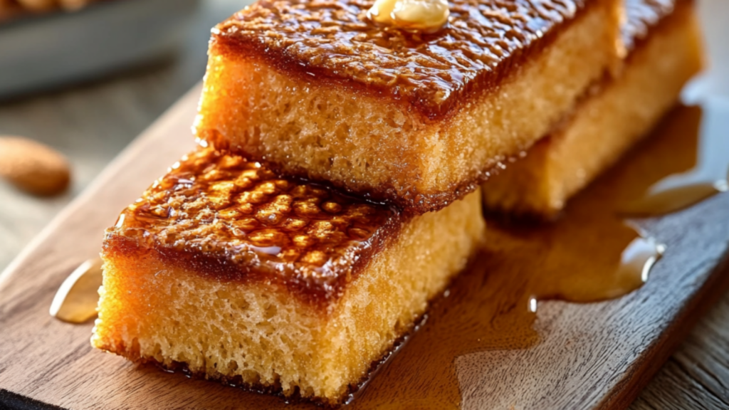Financiers au miel et aux noix depuis recette moderne