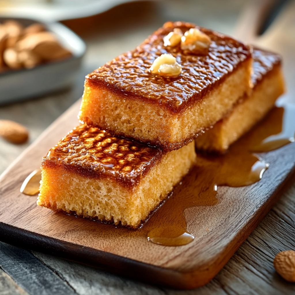 Financiers au miel et aux noix depuis recette moderne