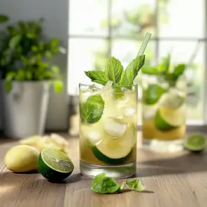 Mojito pomme sans alcool depuis recettemodene