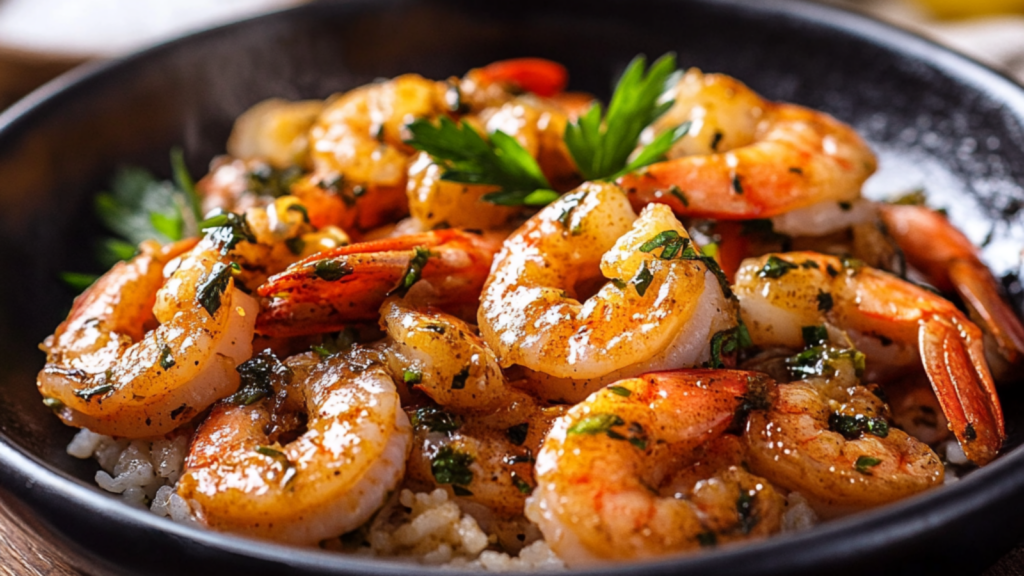Crevettes sautées aigre doux depuis recettemoderne