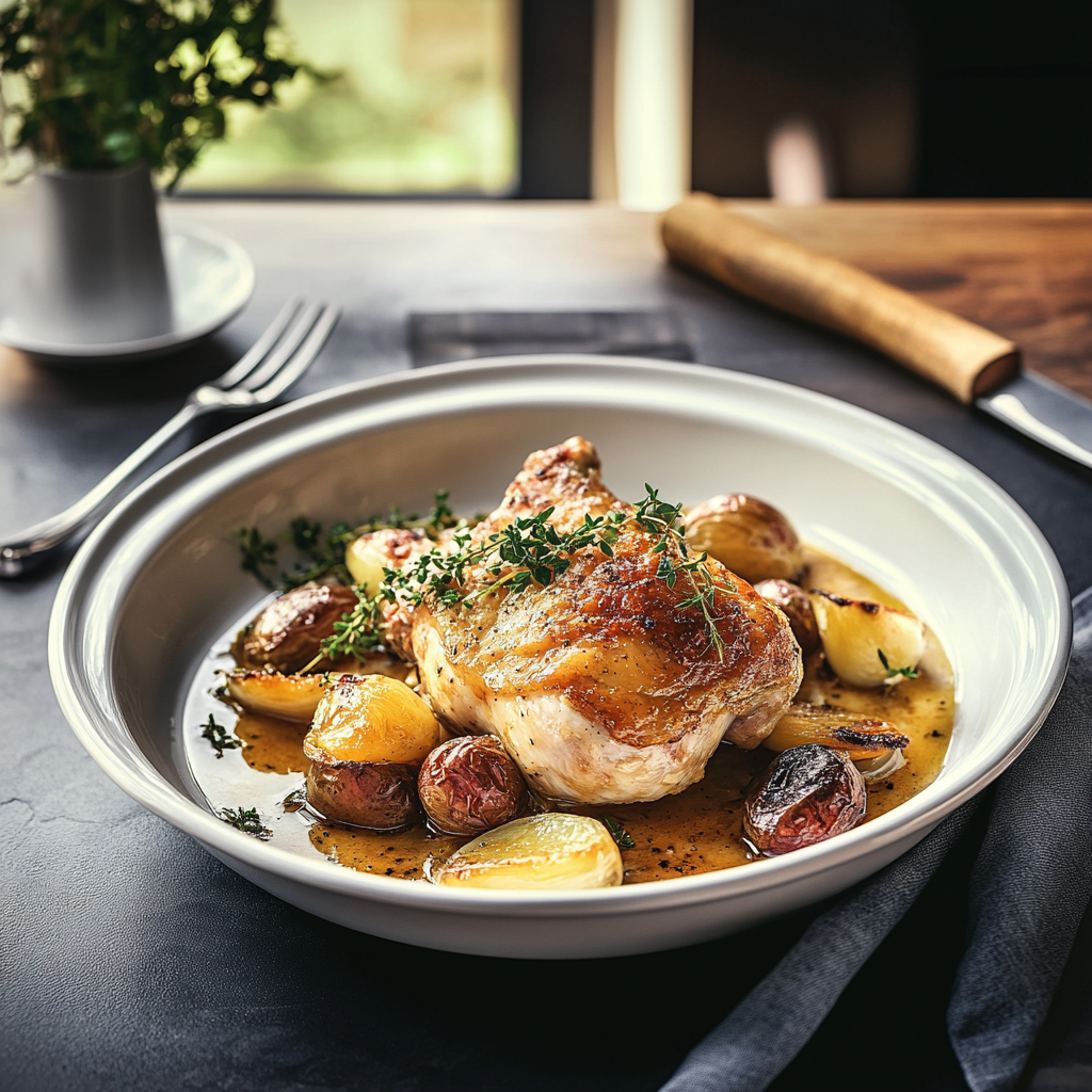 Poulet Gaston Gérard depuis recettemoderne