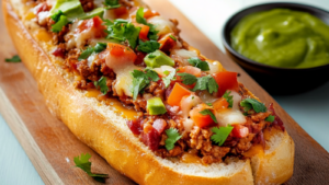 Baguette Tex-Mex depuis recettemoderne
