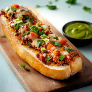 Baguette Tex-Mex depuis recettemoderne