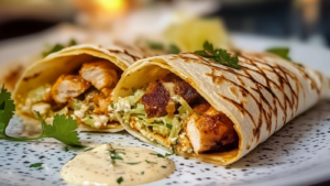 Tacos au poulet sauce algérienne depuis recettemoderne
