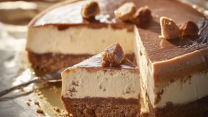 Cheesecake Double Marrons depuis recettemoderne
