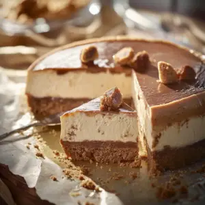 Cheesecake Double Marrons depuis recettemoderne