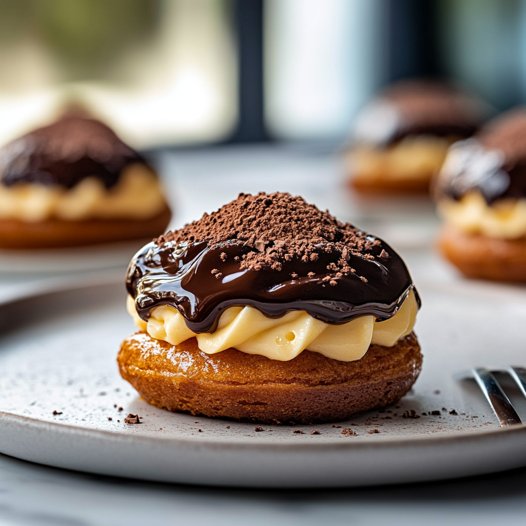 Choux au chocolat depuis recettemoderne