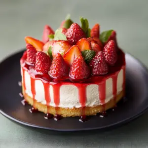 Gâteau aux Fraises depuis recettemoderne