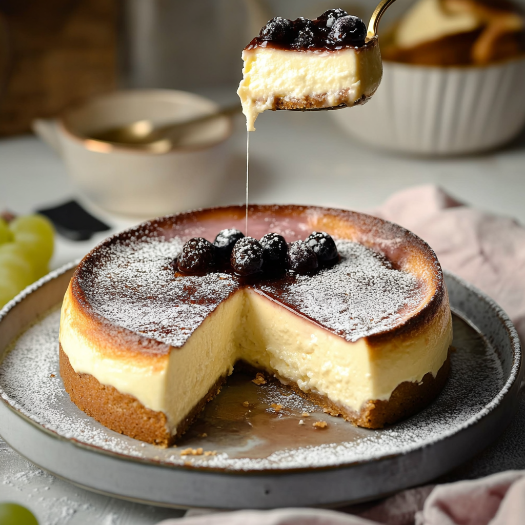 Gâteau au fromage à la crème italien depuis recettemoderne