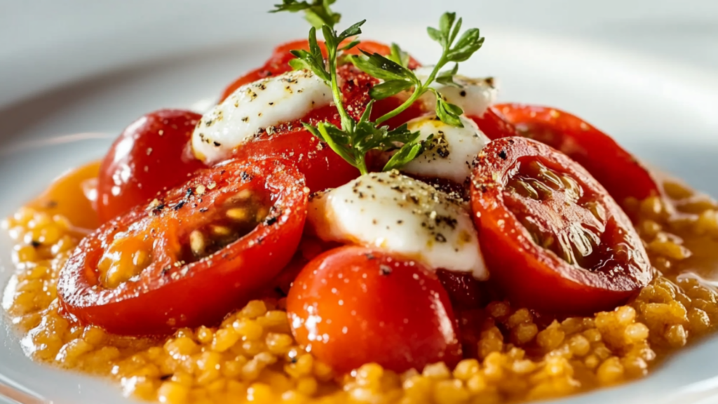 Blé à la Tomate Savoureux