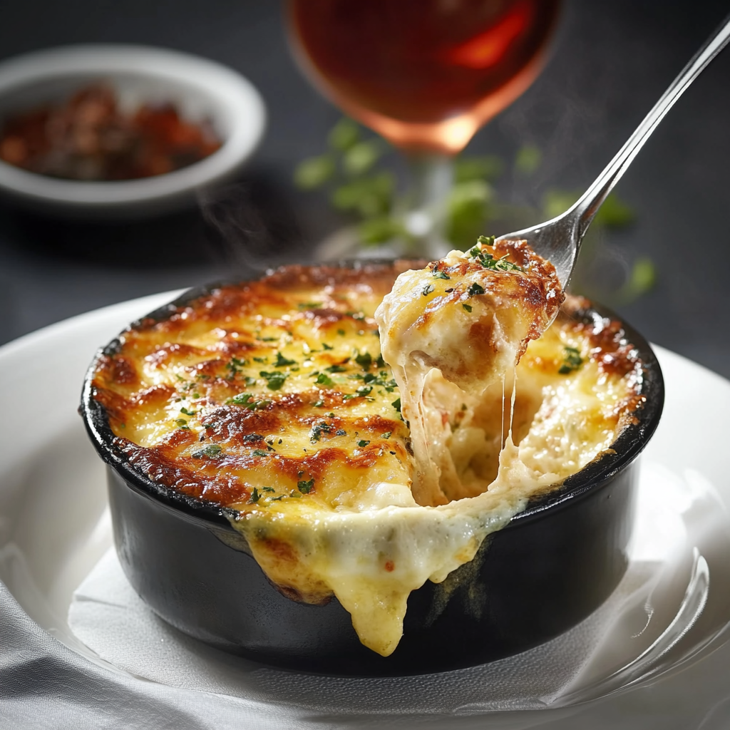 Gratin de Pâtisson : Délice Crémeux au Fromage