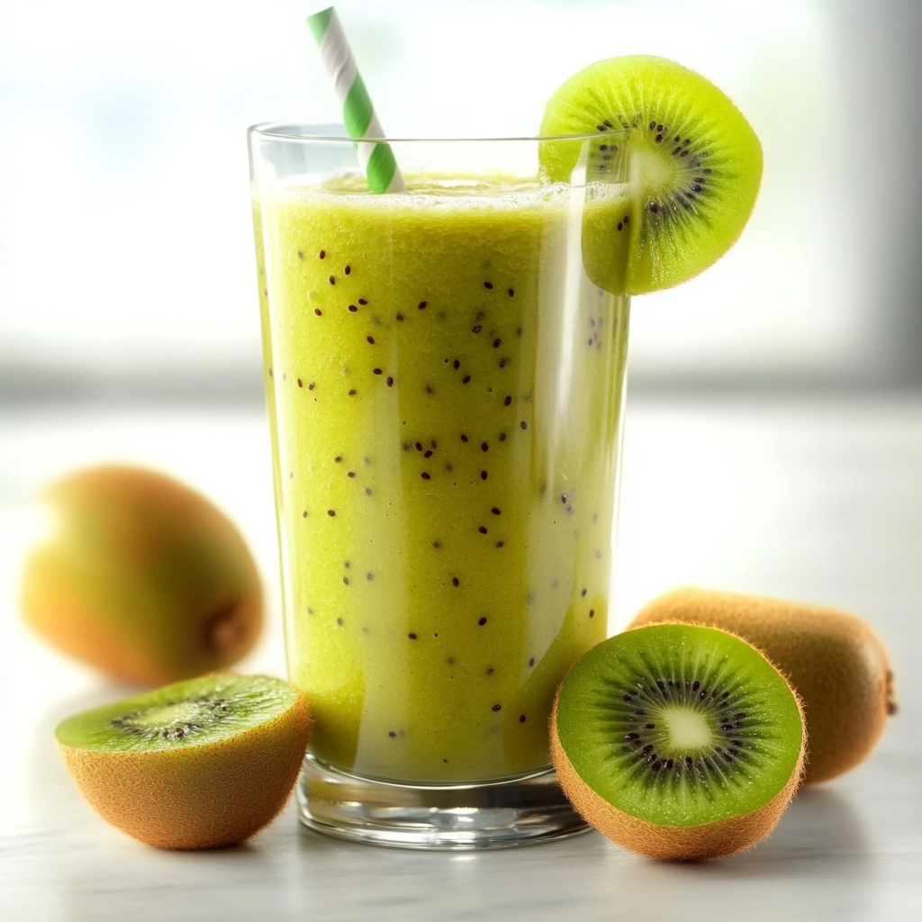 Smoothie Pomme Kiwi : Frais et Revitalisant