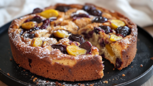 Gâteau Noisettine aux Prunes