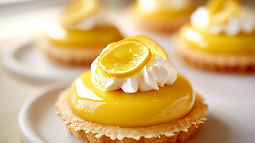 Tartelettes Citron Crémeuses