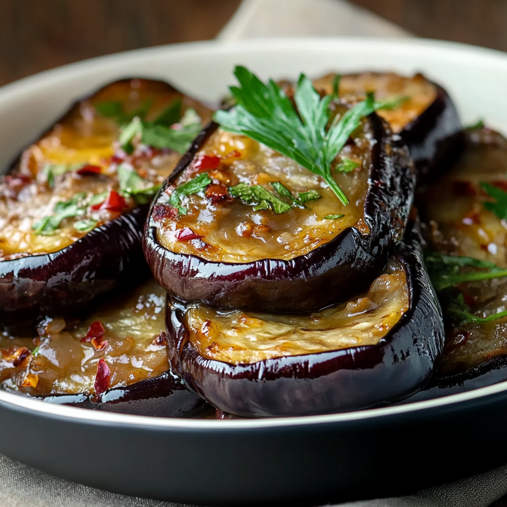 Aubergines Roulées au Bœuf et Épices