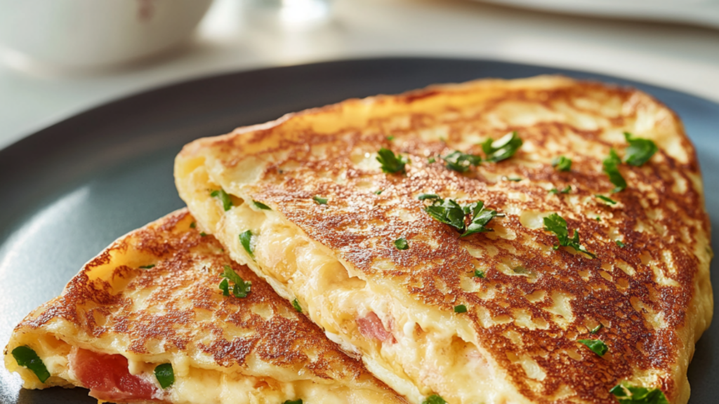 Croque Omelette au Fromage : Un Délice Rapide et Savoureux