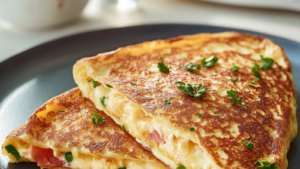 Croque Omelette au Fromage : Un Délice Rapide et Savoureux
