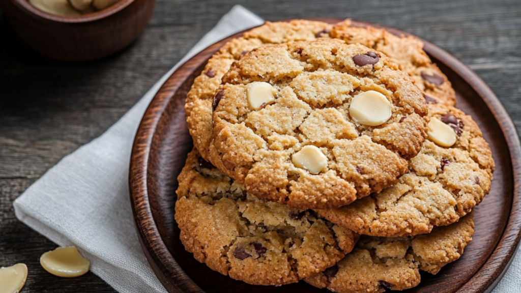 Biscuits aux Flocons d'Avoine et Amandes depuis recettemoderne