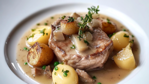 Blanquette de veau à l'ancienne depuis recettemoderne