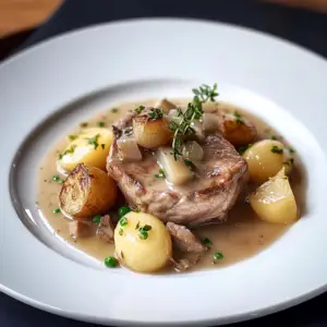 Blanquette de veau à l'ancienne depuis recettemoderne