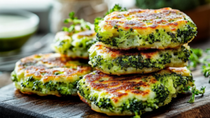 Galettes de Brocoli Croquantes