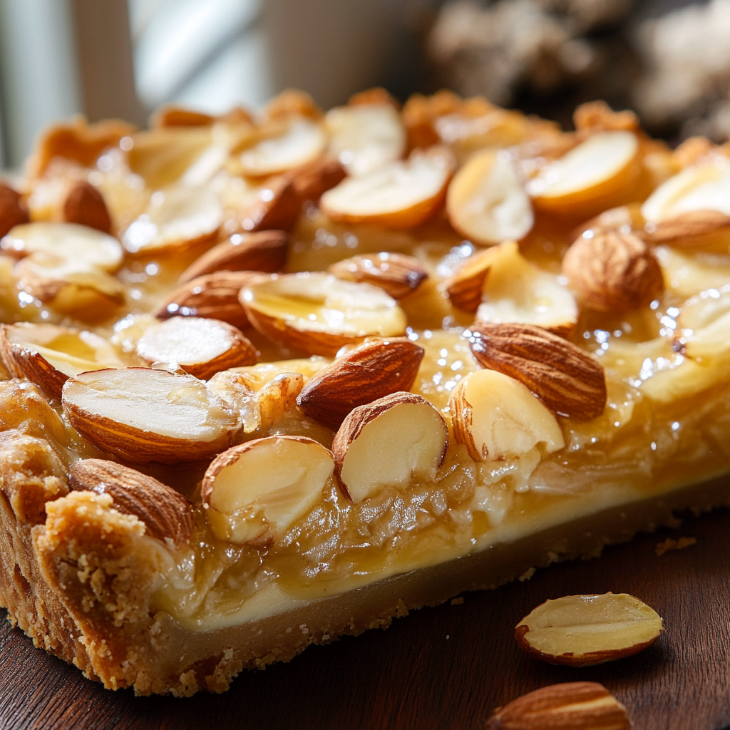 Tarte Miel Amandes