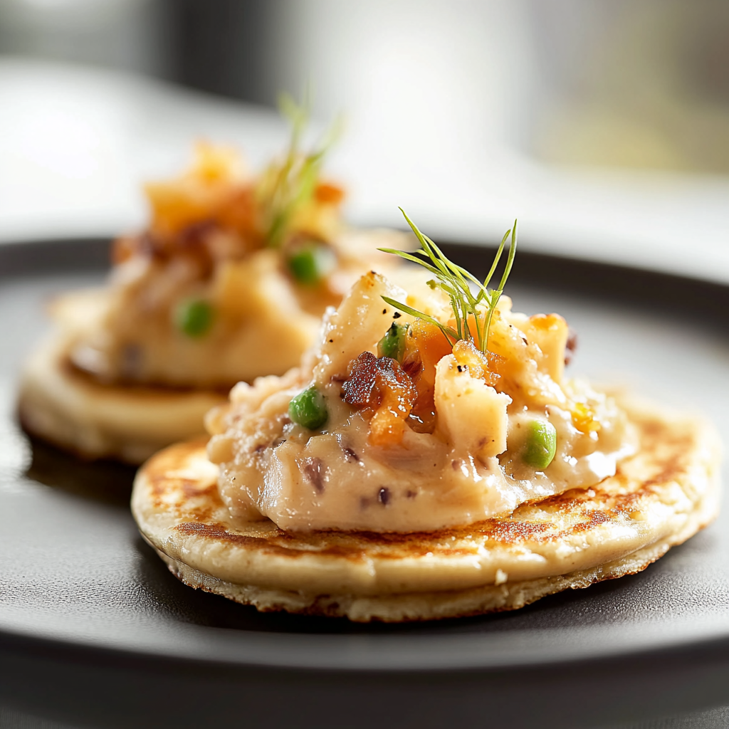 Blinis à la Mousse de Thon : Un Apéritif Raffiné