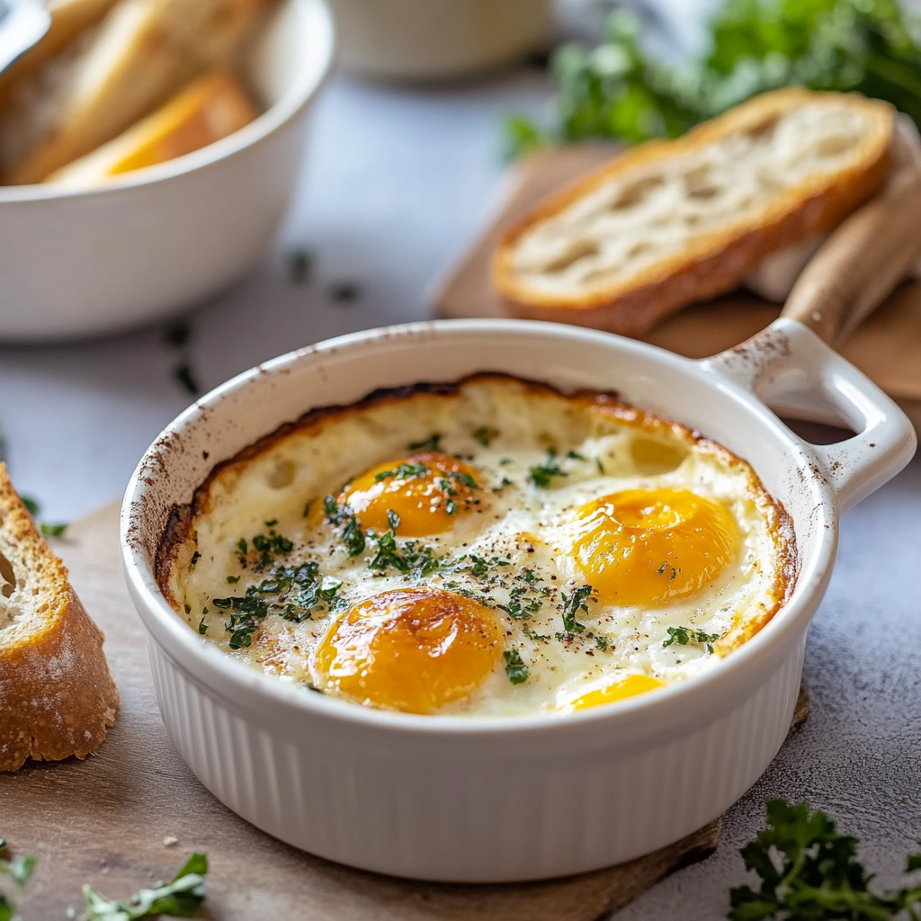œufs cocotte depuis recettemodern