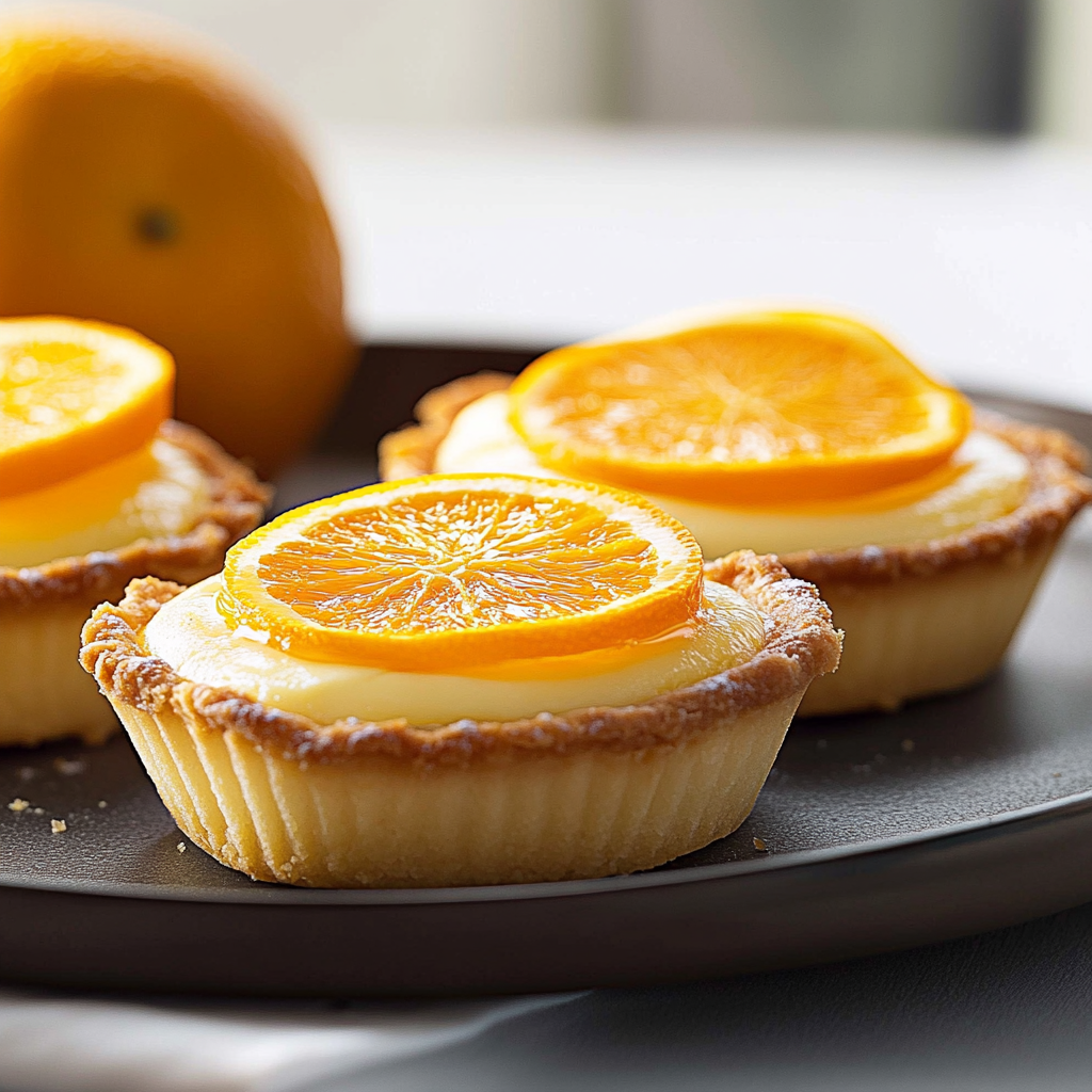 Tartelettes à l'Orange : Délice Acidulé