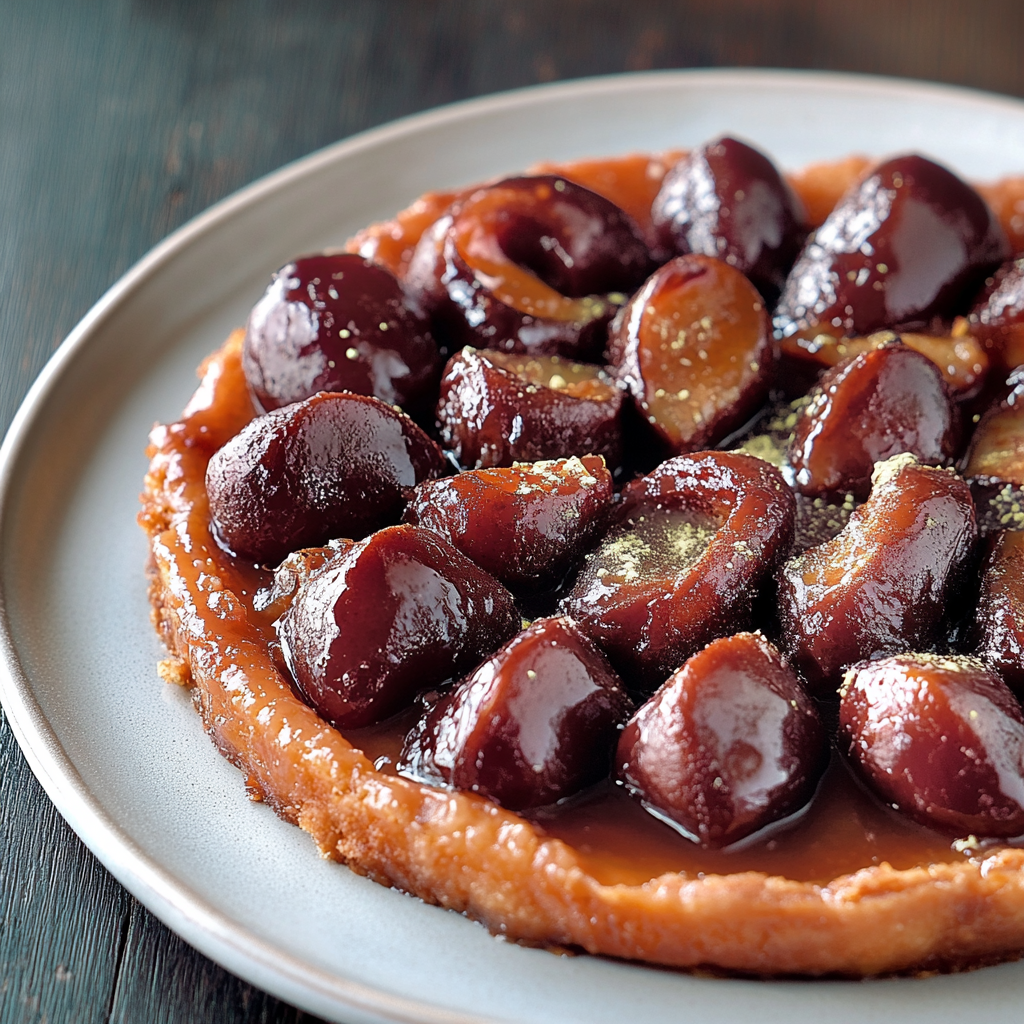 Tarte Tatin aux Figues : Délice Fruitée et Caramélisé
