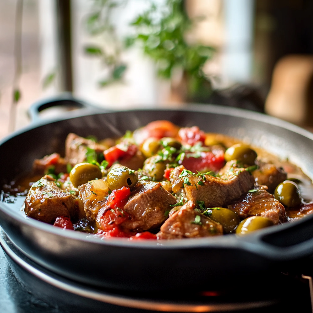 Sauté de Veau aux Olives