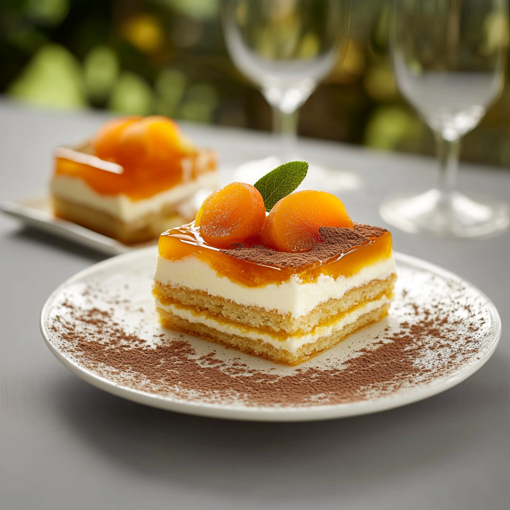 Tiramisu aux Abricots