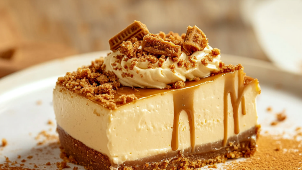 Biscoff Cheesecake Gourmand