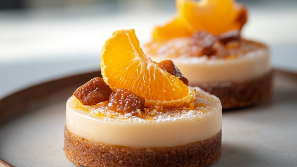Tartelettes Marron Mandarine : Douceur et Acidité