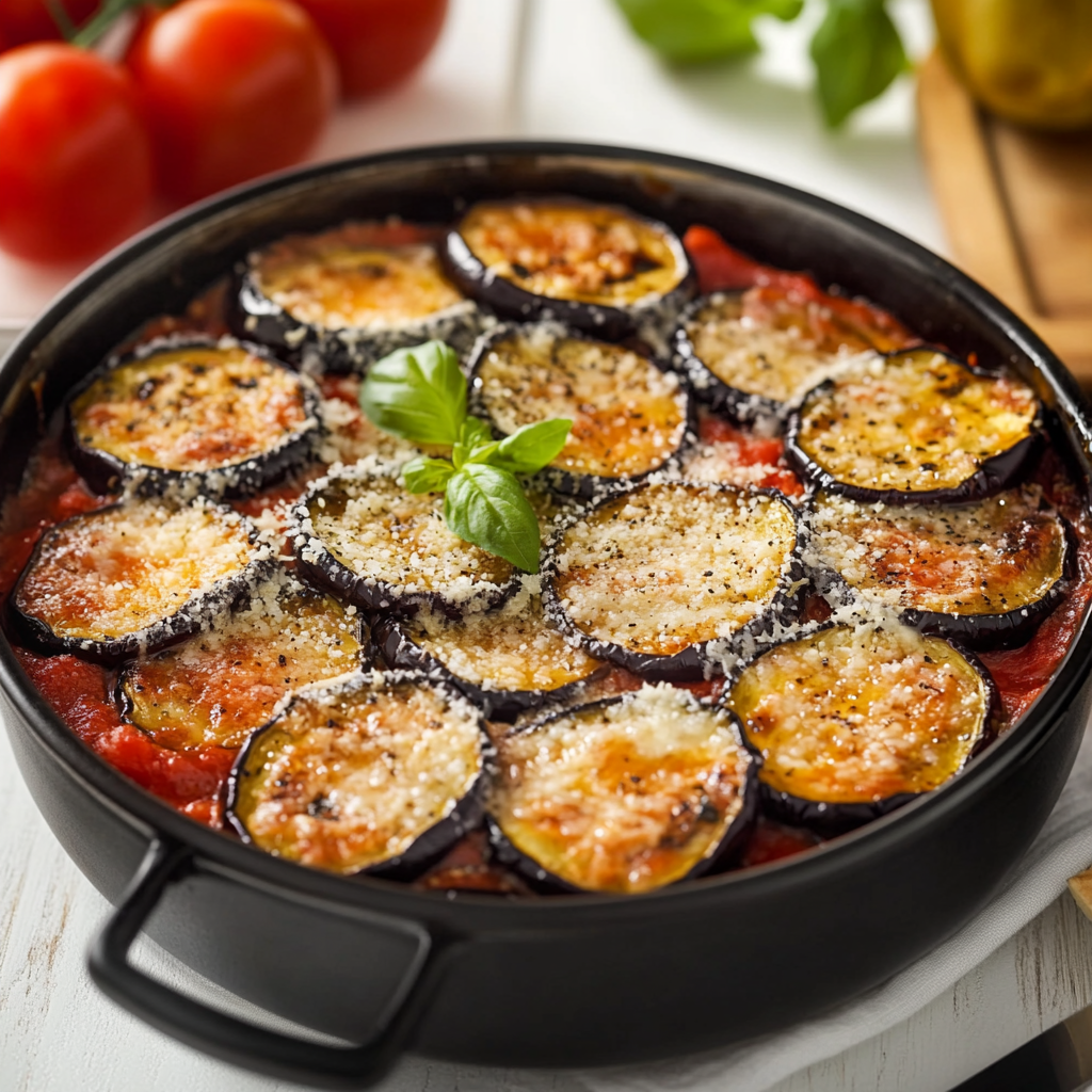 Gratin d’aubergines depuis recettemoderne