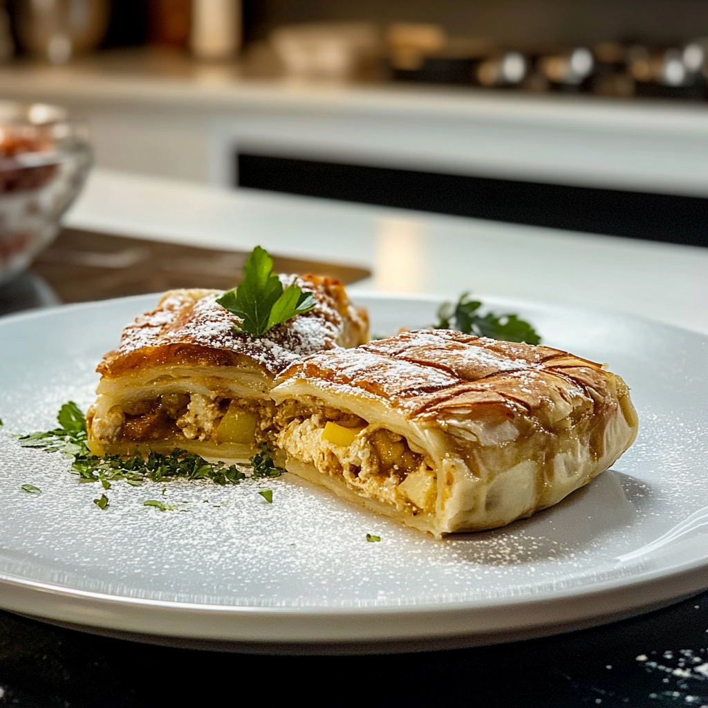 PASTILLA AU POULET depuis recettemoderne