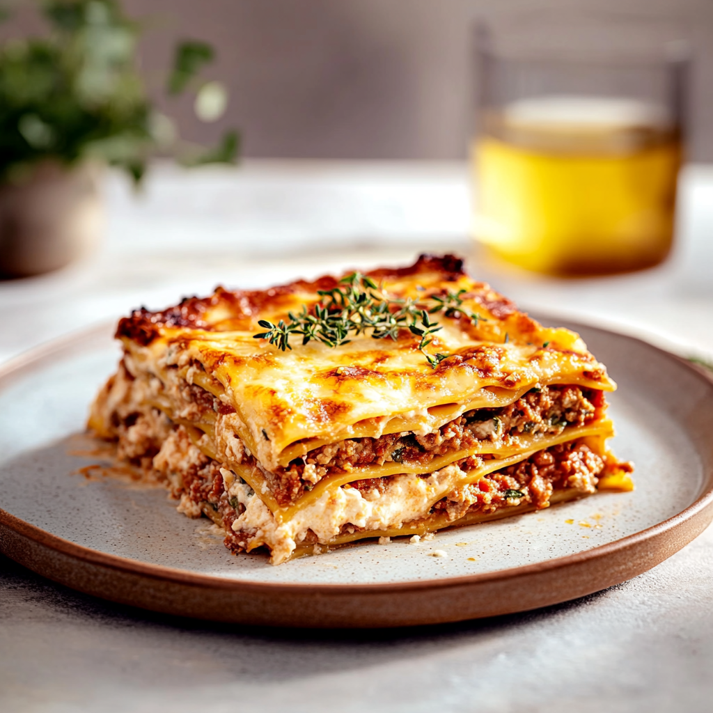 Lasagnes Légères sans Béchamel
