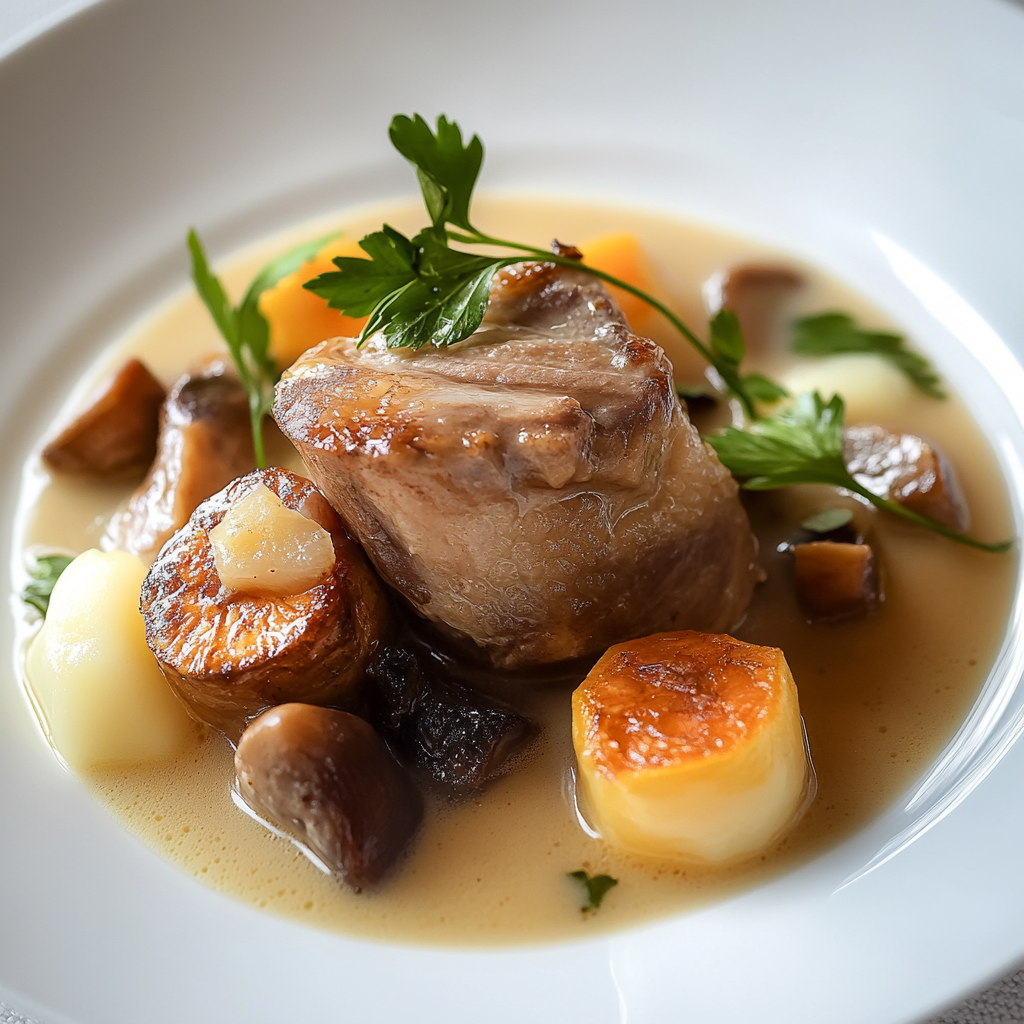 Blanquette de veau à l'ancienne depuis recettemoderne