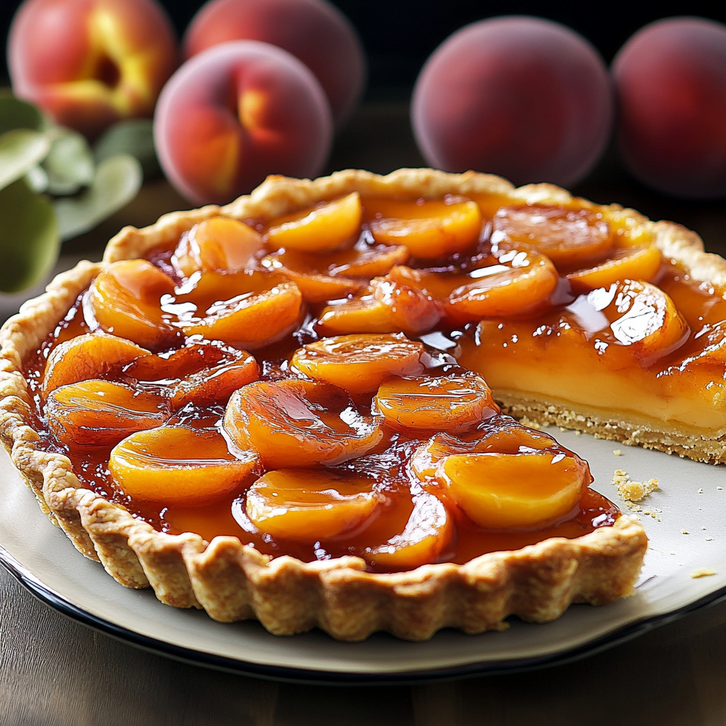 Tarte Fine aux Abricots : Fraîcheur et Délice