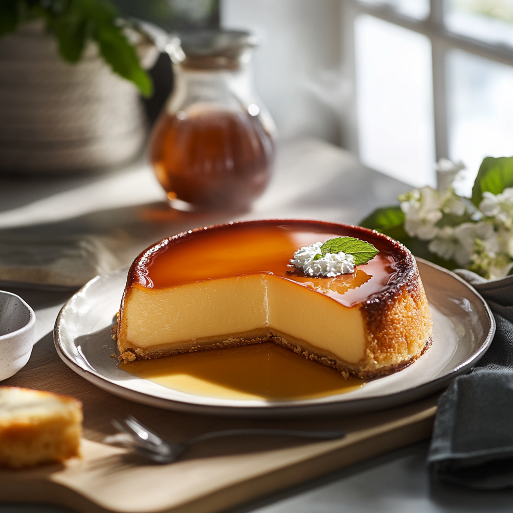 Gâteau au flan rapide depuis recettemoderne