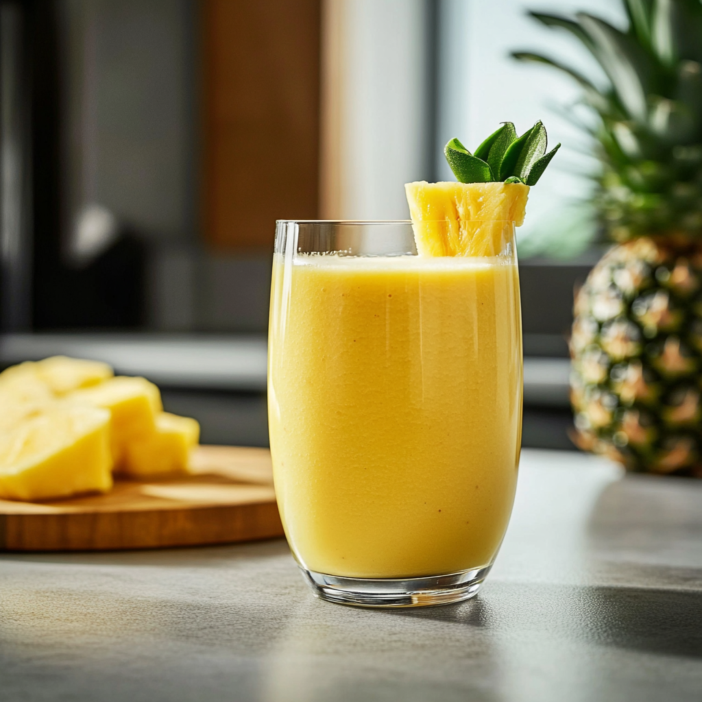 Smoothie Tropical Mangue-Ananas