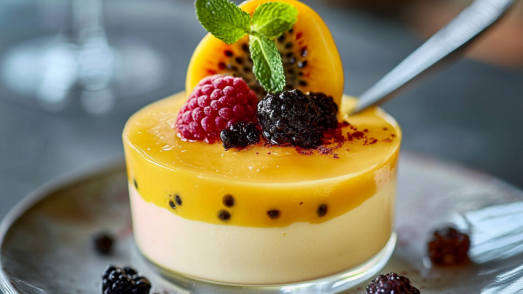 Mousse Brésilienne aux Fruits de la Passion