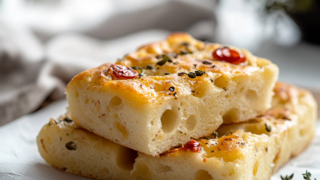 Focaccia Moelleuse Maison : Recette Facile