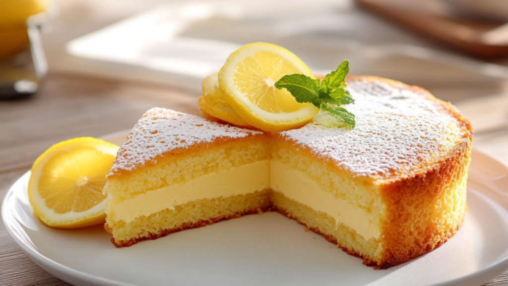 Gâteau citron rafraîchissant