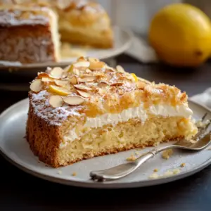 Gâteau à la Ricotta, Amande & Citron