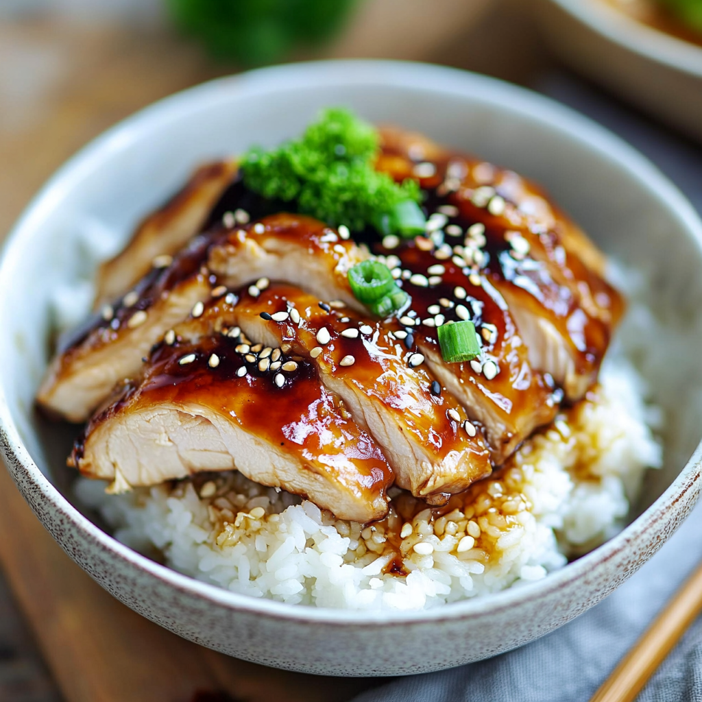 poulet teriyaki depuis recettemoderne