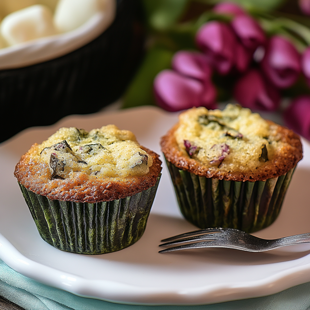Muffins Salés à l'Ail des Ours