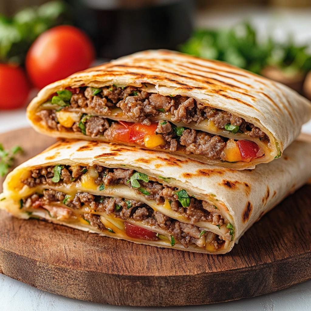 Crunchwrap à la Viande Hachée : Recette Facile et Savoureuse