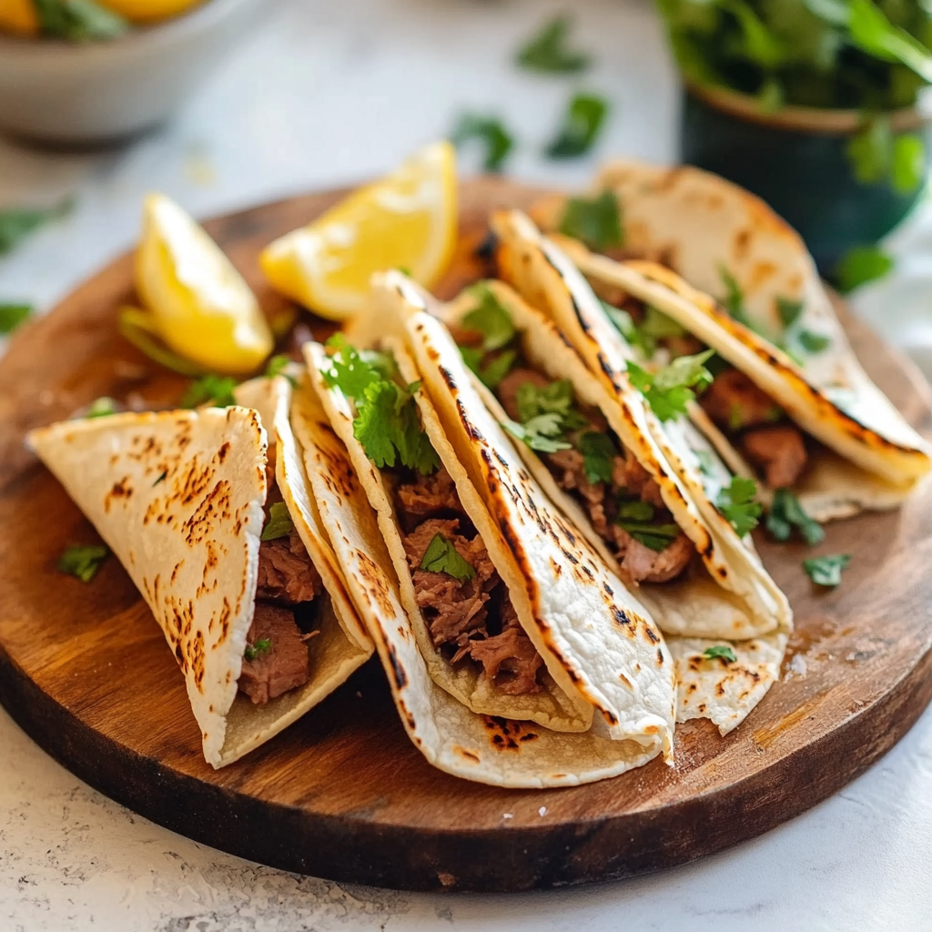 Tacos à la Viande Hachée Savoureux