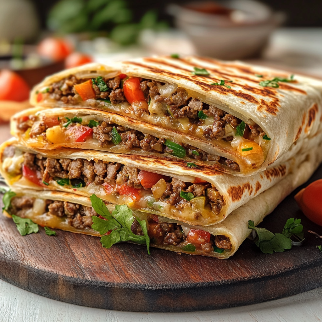 Crunchwrap à la Viande Hachée : Recette Facile et Savoureuse